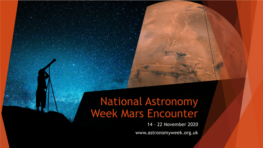 National Astronomy Week announcement for a Mars event