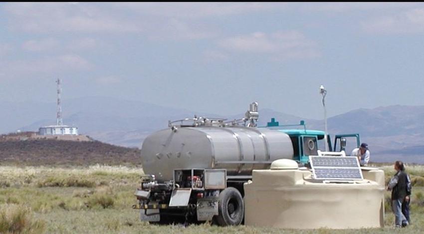 Auger Tank and FD Detector 