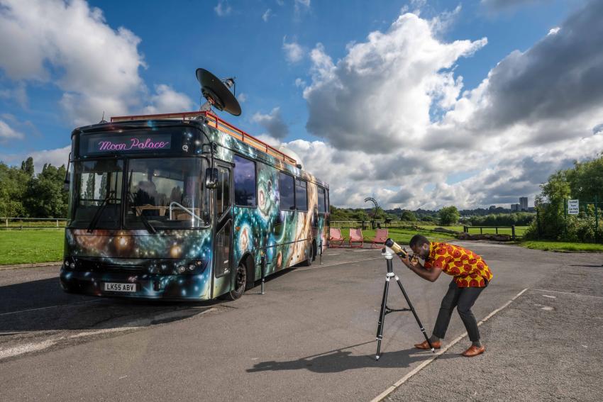 Moon Palace mobile observatory.