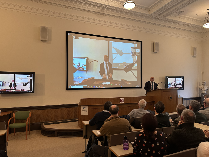 The conference was chaired by Andrew Griffith MP, the former Minister of State for Science, Research and Innovation.