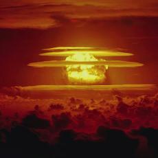 The 1954 Castle Bravo mushroom cloud.