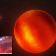 An artist’s impression of the nearest brown dwarf to Earth.