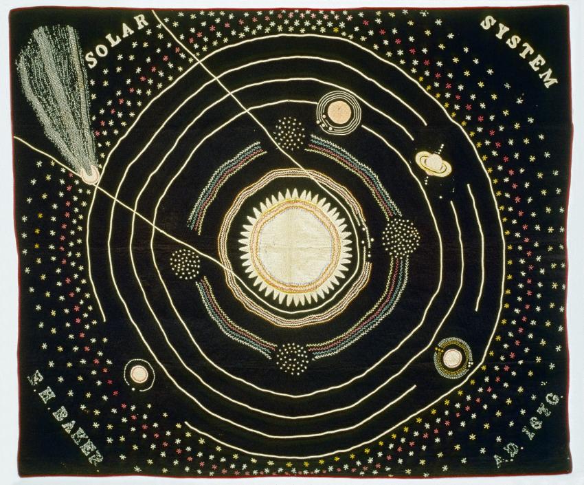 Ellen Baker's "Solar System" Quilt