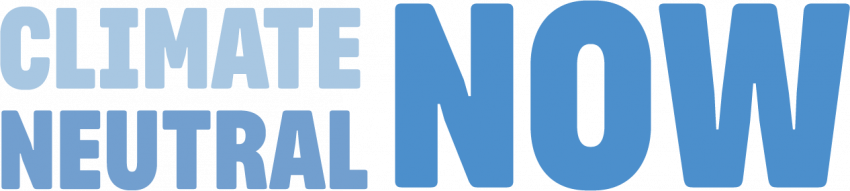 Logo for UN Climate Neutral Now