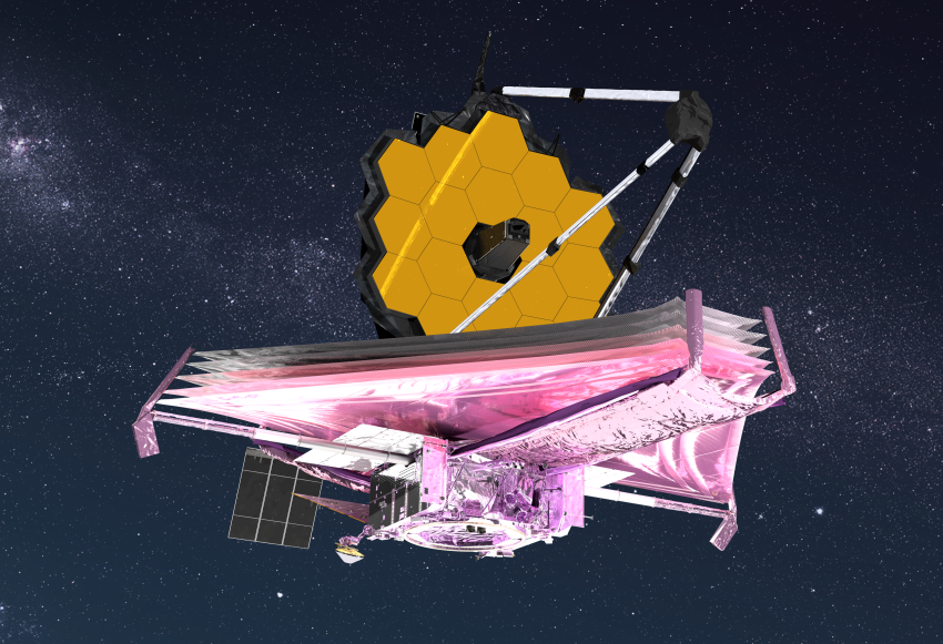 JWST artist impression