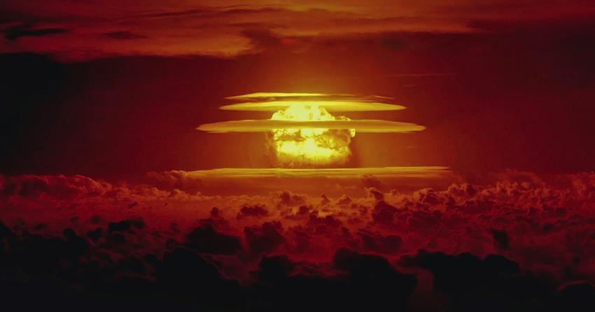 The 1954 Castle Bravo mushroom cloud.