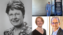 Professor Dame Jocelyn Bell Burnell (left) has been appointed a Companion of Honour for services to astronomy and physics and to diversity. Three other RAS Fellows including Dennis Ashton (top right) Professor Lyndsay Fletcher and Professor Raman Prinja (bottom right) were also recognised in the King's Birthday Honours.